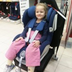 Примерка Britax Roemer King 2 с крупным ребенком