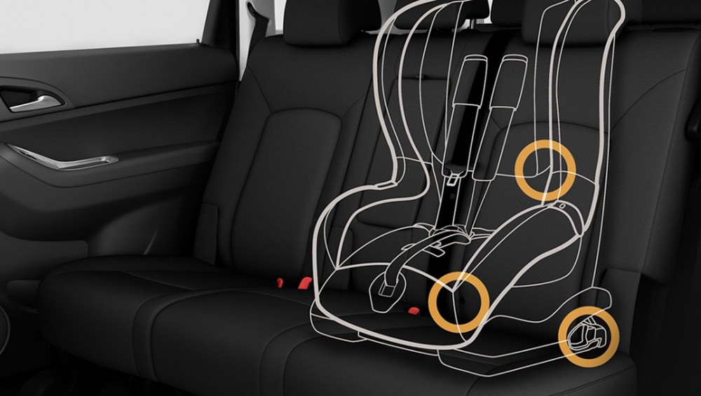 Isofix и Top Tether в автомобилях Chevrolet